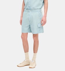 Short cargo droit coton denim Kenzo