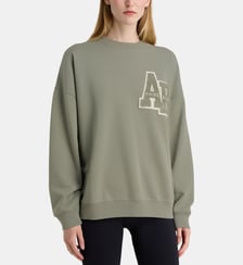 Sweat Miles monogramme coton Anine Bing