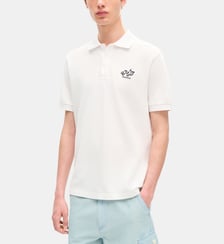 Polo slim coton piqué signature Kenzo
