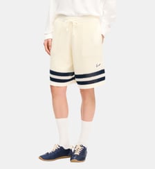 Short droit maille crochet à rayures Kenzo