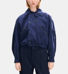 Veste militaire courte en coton Kenzo
