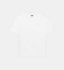 T-shirt droit en coton signature Kenzo