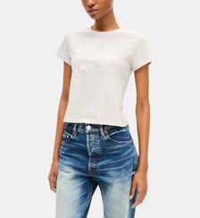 T-shirt ajusté en coton signature Kenzo