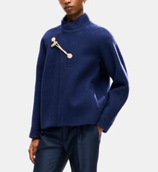 Veste droite en laine fermeture boutonnée Kenzo