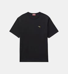 T-shirt droit coton tigre Kenzo