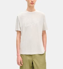 T-shirt droit en coton imprimé Kenzo