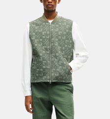 Gilet droit zippé sans manches monogramme Kenzo