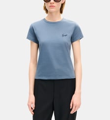 T-shirt ajusté en coton signature Kenzo