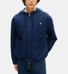veste droite zippée signature en coton Kenzo