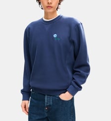 Sweat Tulip droit en coton signature Kenzo