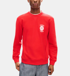 Sweat Paris Emblem droit en coton signature Kenzo
