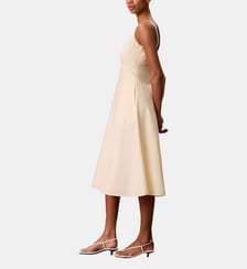 Robe droite sans manches en coton Calvin Klein