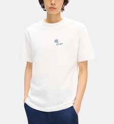 T-shirt Tulip droit en coton signature Kenzo