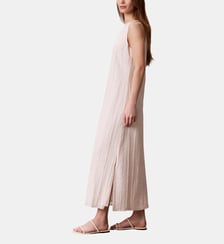 Robe fluide sans manches signature Calvin Klein