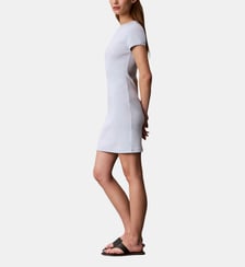 Robe courte ajustée signature Calvin Klein