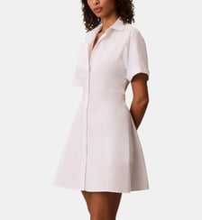 Robe chemise droite col classique Calvin Klein