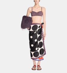 Crop-top signature à rayures Dries Van Noten