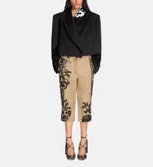 Blazer court droit signature Dries Van Noten