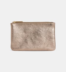Pochette zippée signature Les Cléias