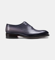 Richelieus en cuir signature Santoni