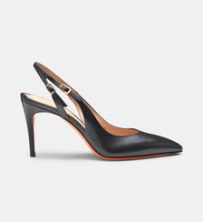Escarpins sling back signature en cuir Santoni