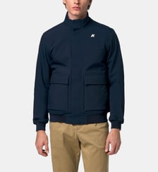 Blouson droit à capuche Herve Bonded K-Way