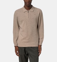 Pull col polo zippé Gleren K-Way