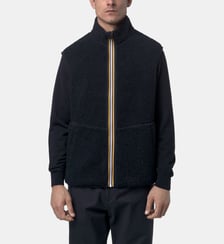 Veste Yannick réversible sans manches en sherpa K-Way