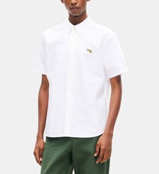 Chemisette droite coton broderie tigre Kenzo