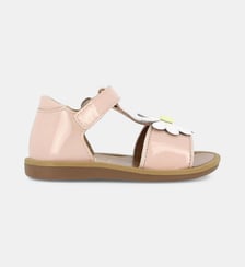 Sandales Poppy Big Flo en cuir Pom D'Api