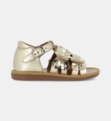 Sandales Poppy Buck Flo en cuir Pom D'Api