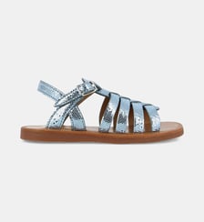 Sandales Plagette Strap en cuir Pom D'Api