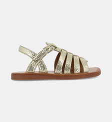 Sandales Plagette Strap en cuir Pom D'Api
