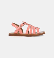 Sandales Plagette Strap en cuir Pom D'Api