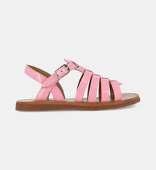 Sandales Plagette Strap en cuir Pom D'Api