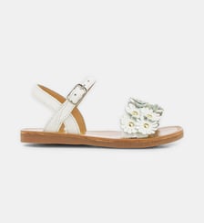 Sandale Plagette Multi Flo en cuir Pom D'Api