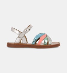 Sandales Plagette Oto en cuir  Pom D'Api