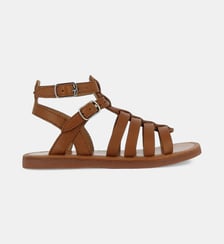 Sandales Plagette Gladitor en cuir Pom D'Api