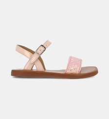 Sandales Plagette Buckle Tao en cuir  Pom D'Api