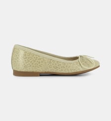 Ballerines en cuir imprimé Pom D'Api