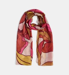 Foulard Laurane fleurs Galeries Lafayette
