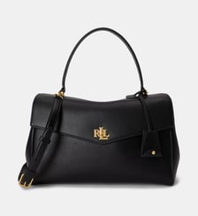Sac Farrah moyenne en cuir nappa signature Lauren Ralph Lauren