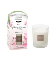 Fleur de Cerisier - Bougie parfumée rechargeable Esteban Paris Parfums