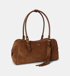 Sac à main en cuir signature Lauren Ralph Lauren