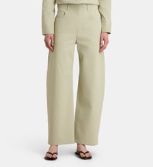 Pantalon large 5 poches lin et coton  System