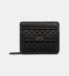 Sac à main Rockstud Spike en cuir Valentino Garavani