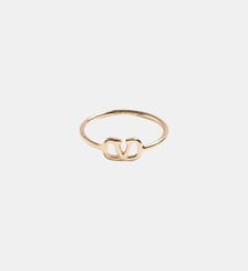 Bague Vlogo en métal Valentino Garavani
