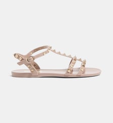 Sandales plates signature Rockstud Valentino Garavani