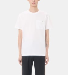 T-shirt droit en coton signature Valentino Garavani