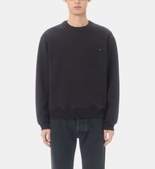 Sweat-Shirt droit en coton mélangé signature Valentino Garavani